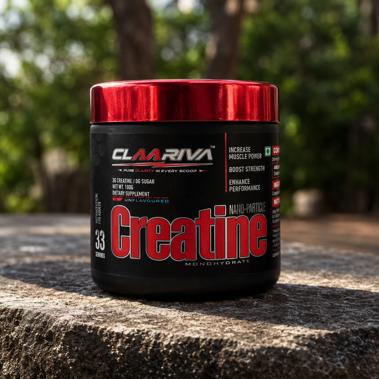Claariva Creatine Monohydrate Pack Of 1